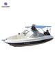 18 feet luxury yacht 8 seats fiberglass 550 speed boat for sale