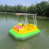 Colorful Cartoon Bumper Boat with 24V Battery and LED Lights for Theme Parks and Pool Rental Businesses