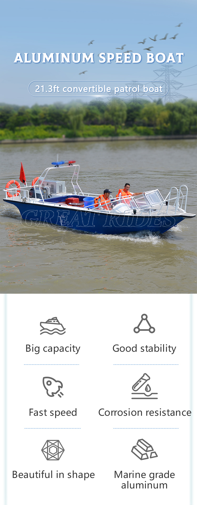 650办证艇-敞开式GR-01