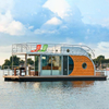 Houseboats Pontoon Boat Aluminium Tube Luxury Barge Party Leisure Yachts