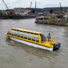 Good Quality Passenger Boat Fiberglass Hull Ferry Boat Water Taxi High Speed Ship for sale