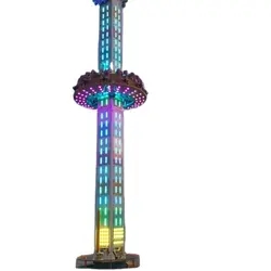 High quality outdoor amusement park attraction adults carnival games thrilling free fall drop tower rides for sale