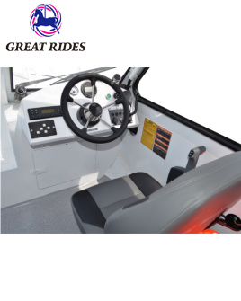 Best-selling 5.5m 19ft Aluminium Sporty Boat Cabin Yacht 7 People Capacity Fishing Vessel 
