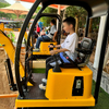 Factory price amusement park electric riding mini digger kids excavator for sale
