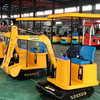 New Design Kids Mini Electric Excavator Rides Amusement Park Excavator Machine for Kids