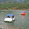 4 Person Water Pedal Boat Made of PE Plastic for Rental Business and Outdoor Water Recreation