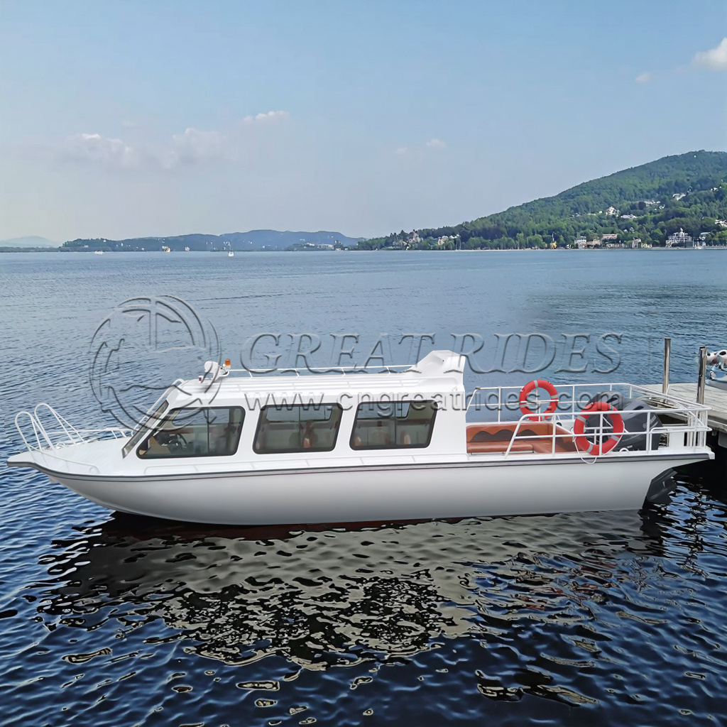 Newest Design 30.2ft/9.2m Aluminum Fishing Boat Console Cabin House Fishing Boat 12-14 Seats Luxury Boat Yacht