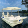 5-Seater Rabbit Electric Paddle Boat PE Plastic Watercraft for Amusement Parks and Scenic Lakes for Sale