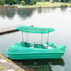 Dolphin Theme 5-Seat Electric Paddle Boat Stable PE Plastic Material for Kids Water Playground Attractions for Outdoor Drifting