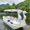 PE Unicorn Electric Boat for Kids Stable and Safe Design with Scenic Water Use for 5 People for Outdoor Drifting