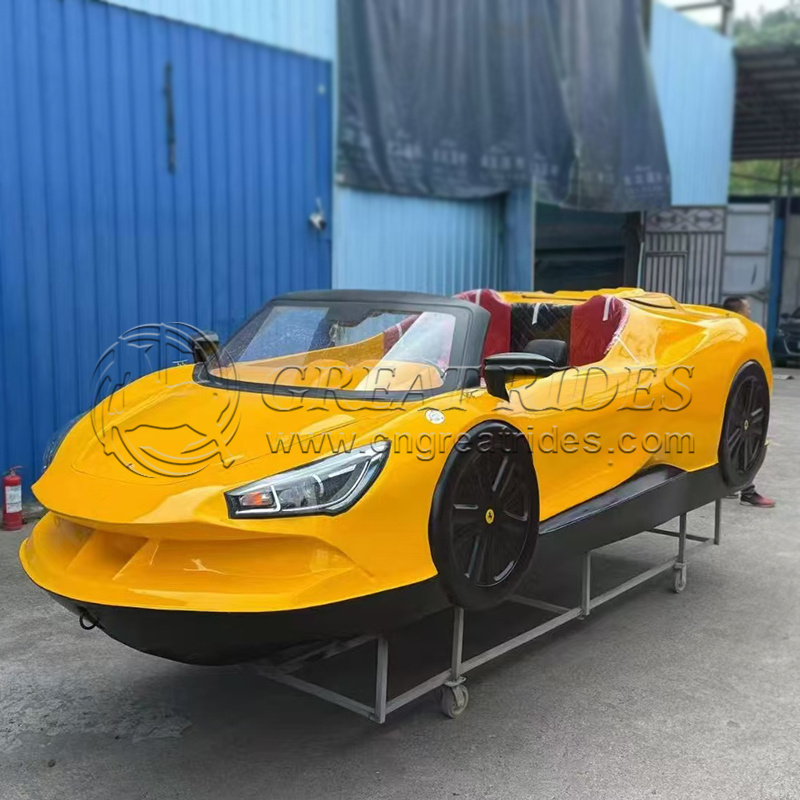 Chinese Manufacturer Water Jet Speed Boat with Car Style Design 4.98m Fiberglass High Performance for Lake Fun