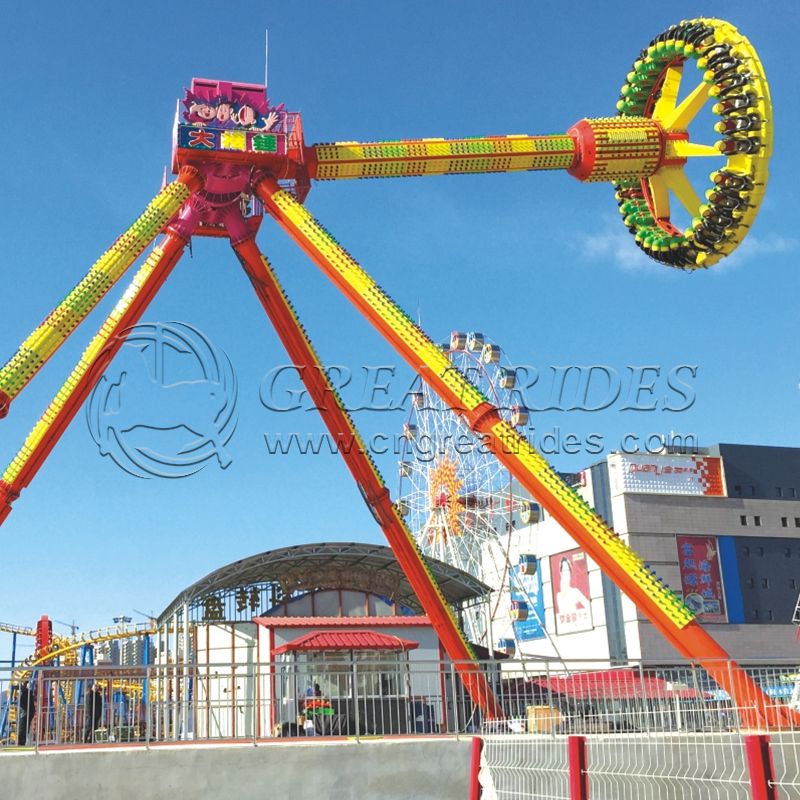 Hot sale theme park thrilling amusement attraction 23/30 seats swing big pendulum hammer rides for adults