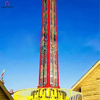 High quality outdoor amusement park attraction adults carnival games thrilling free fall drop tower rides for sale