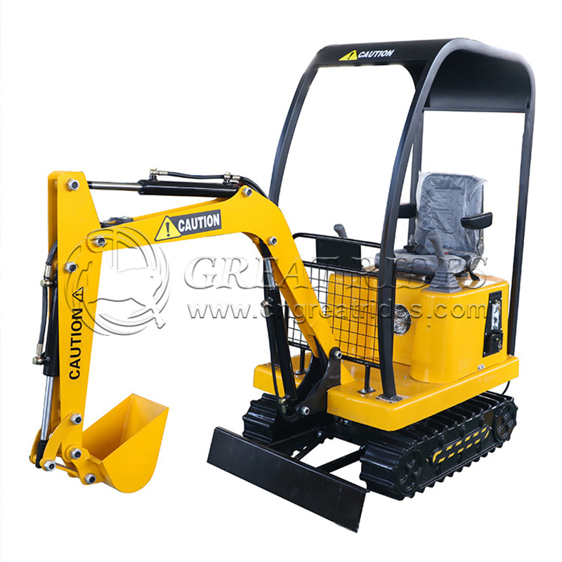 Factory price amusement park electric riding mini digger kids excavator for sale