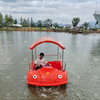4 Person Water Pedal Boat Made of PE Plastic for Rental Business and Outdoor Water Recreation