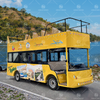 Luxury Double Decker Sightseeing Bus 17 Seat Tour Vehicle for Urban Tourism for Kids and Adults