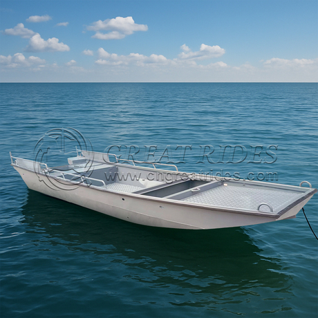 Low Price 6.3 Meters 20.8 Feet River Cleaning Boat High Performance Small Rubbish Collecting Boat for River& Water Park