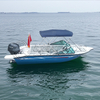 China Manufacturer 4.9m/16ft High Speed Small Boat All Welded Deep V Aluminum Sport Fishing Boat