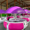 2.5m Floating BBQ Donut boat 3.2m Leisure Barbecue Entertainment Boat With Sunshade 