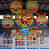 Great funfair rides kids amusement games 12 seats 6 cabins mini ferris wheel for sightseeing 
