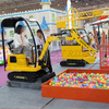 Factory price amusement park electric riding mini digger kids excavator for sale