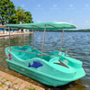 4 Person Pedal Boat with PE Plastic Body for Lake Use Family Recreation and Water Park Rental Business