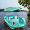 Mandarin Duck Shaped 7-Passenger PE Electric Boat with Brushless Motor Stable and for Drifting Leisure Use