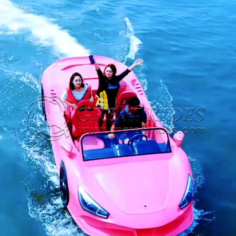 Chinese Manufacturer Water Jet Speed Boat with Car Style Design 4.98m Fiberglass High Performance for Lake Fun