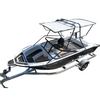 Cheap 16ft Aluminum Speed Sport Deck Yachts 4.8m Racing Hull Fishing Boat For Sale 