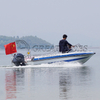 6-8 Persons 19FT/5.8M Fishing Fiberglass High Speed Boat Classic Outdoor Leisure Boat 
