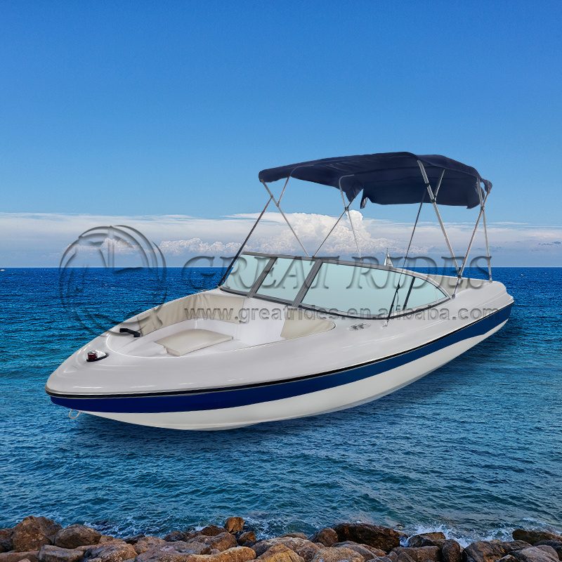 18.7ft/5.68m Luxury Leisure Yachts Fiberglass High Speed Boat Electric Motor Cruiser 
