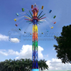 Exciting amusement park attraction adults carnival games rotary free fall flying tower rides for sale