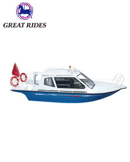 Offshore 5.6m Aluminum Hardtop Cabin Speed Sport Boats 19ft Fishing Vessel 