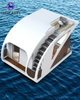 2022 Best Selling 18ft Luxury Aluminium Trimaran Tritoon Party Pontoon House Boat for Sale