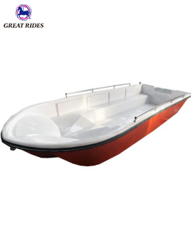 High Quality Aqua Equipment 4.1m Fiberglass Small Fishing Boat Speed Yacht 