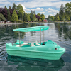 Dolphin Theme 5-Seat Electric Paddle Boat Stable PE Plastic Material for Kids Water Playground Attractions for Outdoor Drifting