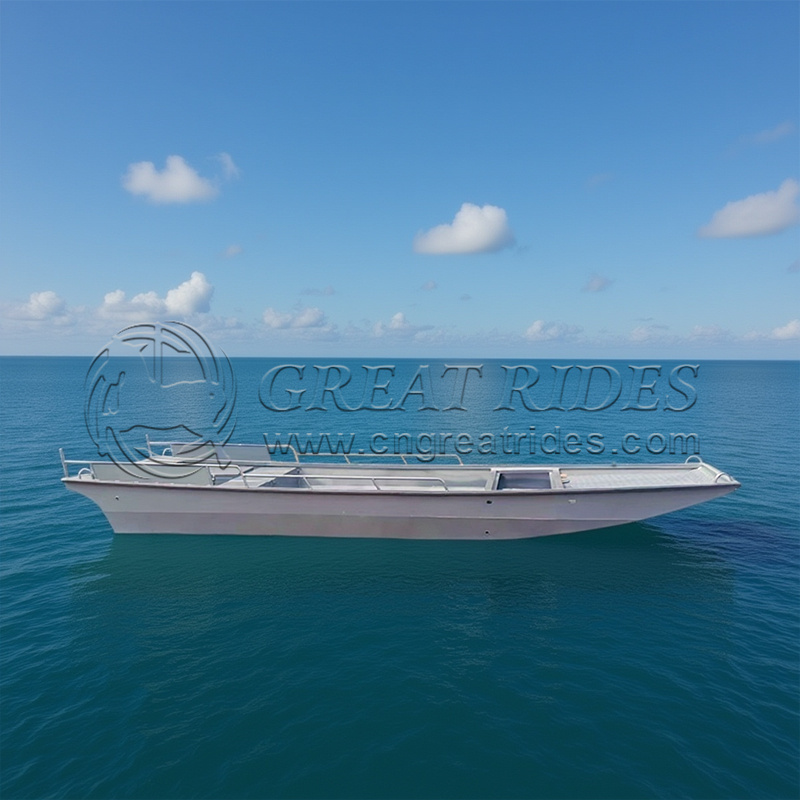 Low Price 6.3 Meters 20.8 Feet River Cleaning Boat High Performance Small Rubbish Collecting Boat for River& Water Park