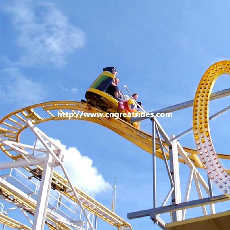 Adventure Park equipment 8-10seats crazy mouse coaster spinning suspended family roller coaster rides 