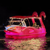 Commercial Water Park Entertainment Boat 6 Seats Classic Leisure Boat Electric Flamingo Boat