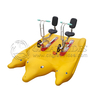 New Arrival Outdoor Aquatic Water Park Equipment Riding Bicycle Plastic Water Pedal Boat