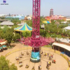 Big promotion adults amusement equipment 32m free fall rotary flying tower rides for sale