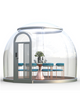 Customized Prefabricated Modular Dome House Intelligent Rotating Star Room 
