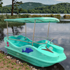 4 Person Pedal Boat with PE Plastic Body for Lake Use Family Recreation and Water Park Rental Business