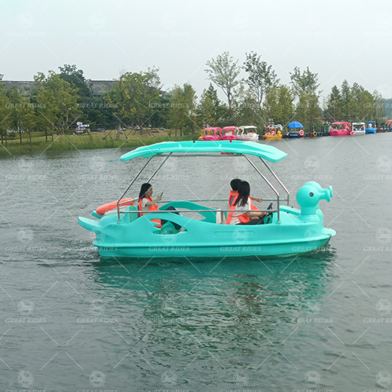 Wholesale Mini 7 Passenger Customized Small Cheaper Water Park Tourist Sightseeing Electric Boat