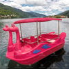 Cobra Five-Seater Electric Boat for Lake Rental Use Colorful PE Structure Battery Powered Motor for Drifting Outdoor Activity