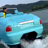 Popular Design 5.3m Water Racer Car with Outboard Engine Jet Ski Car Boat 5 Seats Water Sports Car Boat
