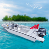 Hot-selling 7m Ocean Fishing Boat Aluminium Big Capacity Passenger Vessel Entertainment Yachts For Sale 