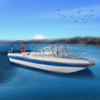 8 People Capacity 21.3ft/6.5m Fiberglass Family Fishing Boat Luxury Leisure Boat 