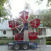 Removable Small Carnival Games Rides 4/5/6 Cabins Mobile Kiddie Mini Ferris Wheel with Trailer 