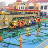 Hot sale amusement park attraction sliding spinning snail mini roller coaster rides for children